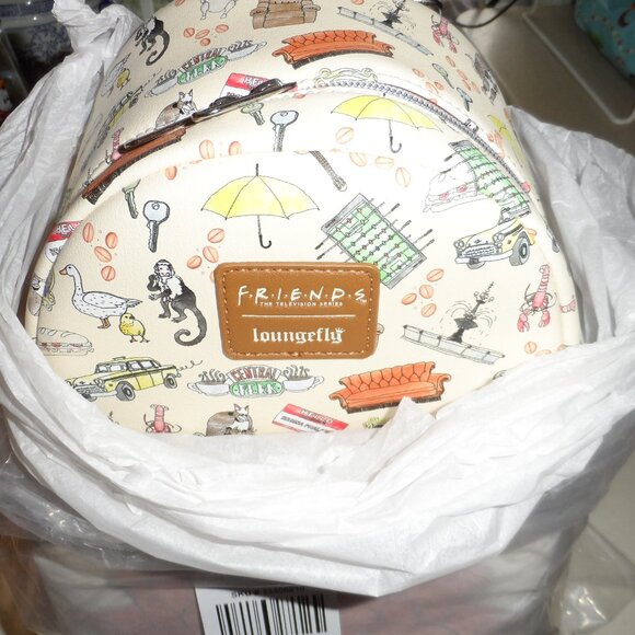 Loungefly Friends How You Doin' Mini Backpack-New in Package-- - Picture 5 of 6